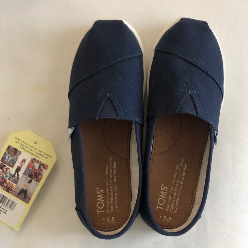 TOMS kids alpargatas